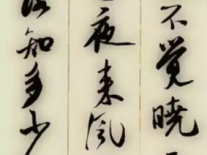 米芾行书集字古诗10首，仿似米芾亲笔书写