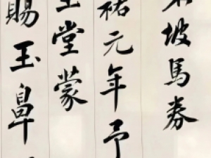 清代王澍行书临《东坡马券》，笔意酣畅淋漓