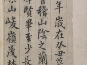 韩道亨行书《临兰亭序》：骨气深稳，深得王字精髓