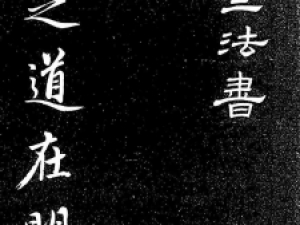 赵孟頫行书《大学》精拓本，赵氏书法精华之集大成