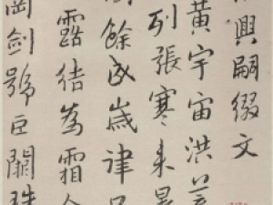 朱耷(八大山人)行书《千字文》，有超然物外的气质